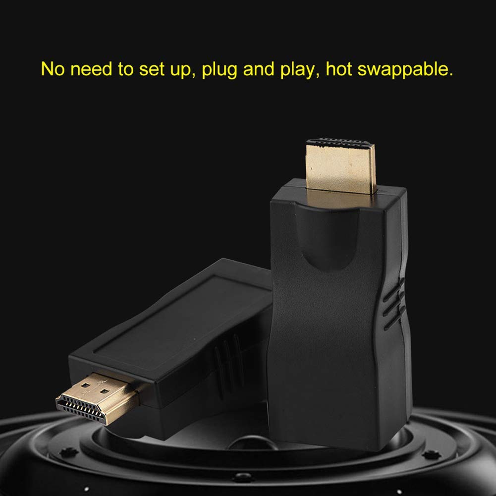 NAPA HDMI CAT5e Extender　　※2個セット　RXとTX Amazon.com: 143 2 Pcs Extender, TX Transmitter RX Receiver 30m to